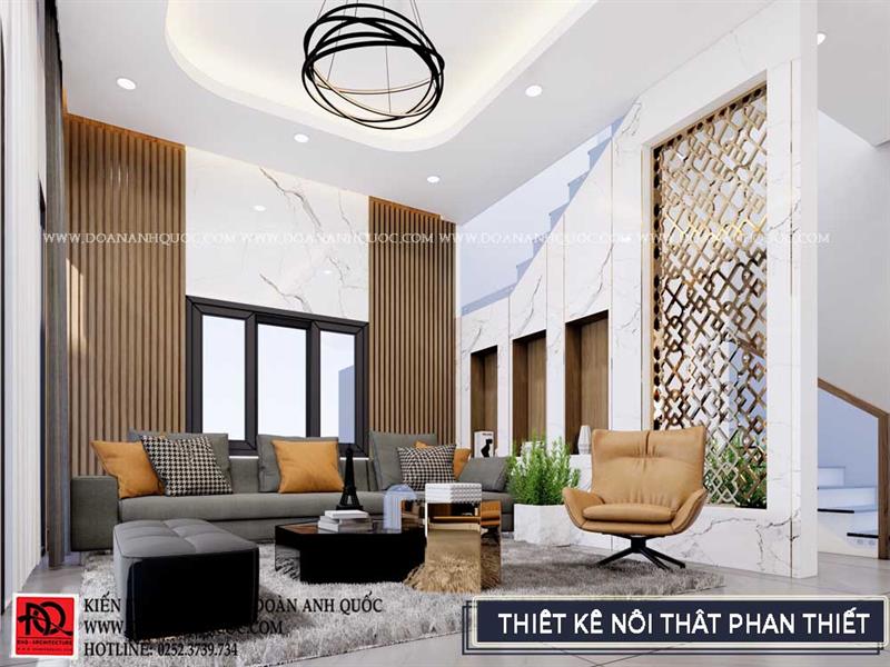 Thiết kế nhà Phan Thiết, Xây nhà trọn gói Phan Thiết, Thi công nhà trọn gói Phan Thiết, Thiết kế Thi công nội thất Phan Thiết Bình Thuận, Công ty Xây dựng Bình Thuận, Thiết kế nhà Bình Thuận, Xây nhà trọn gói Bình Thuận. Nội thất “thiên nhiên trong nhà” giữa lòng Phan Thiết